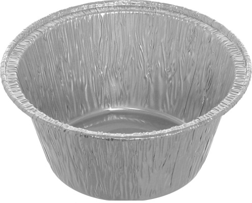 Алюминиевая форма 85мм Выс.: 39мм 130мл круглая C1G (х100/3600)
