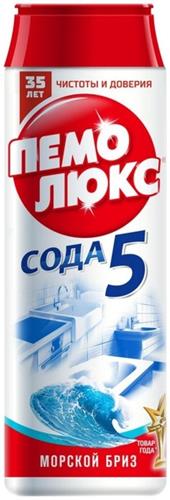 Чистящее средство Пемолюкс+сода Морской бриз 480гр (х1/16)